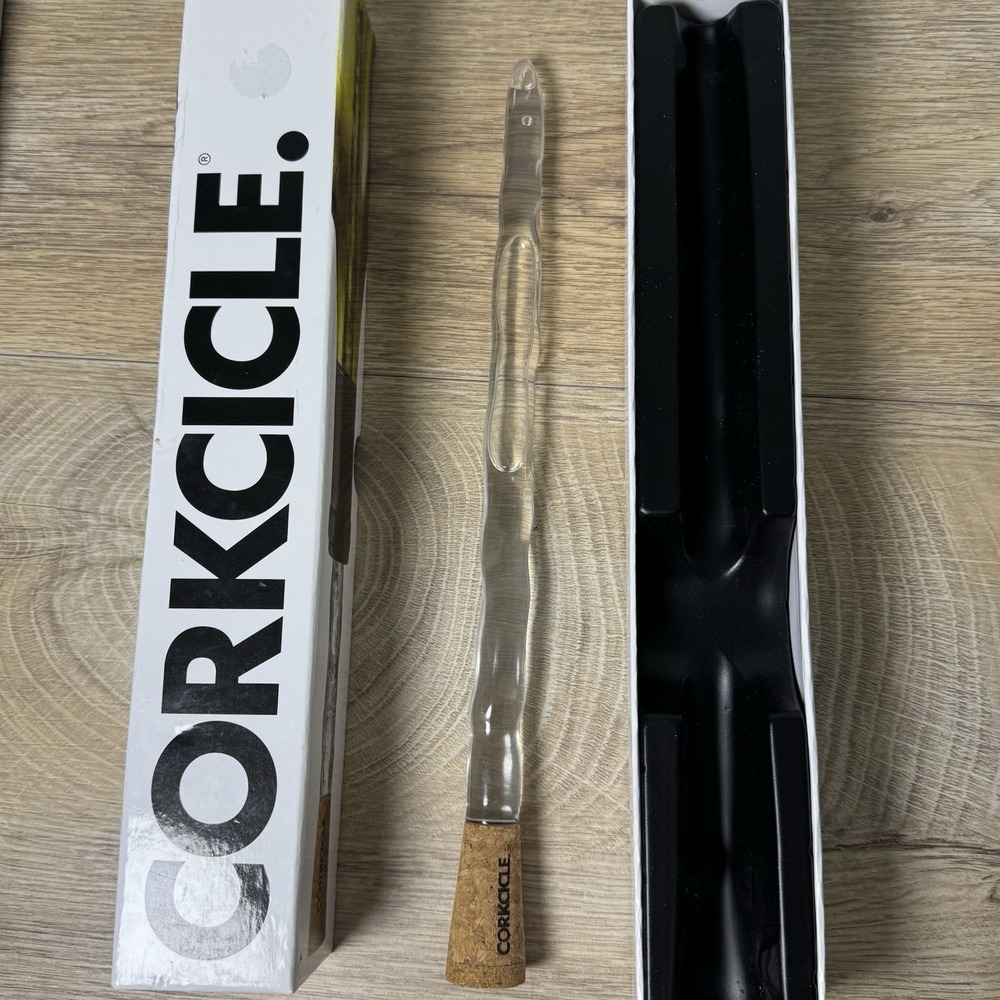 Corkcicle Wine‎ Chiller Stick Freezable Reusable Bottle Cork Hostess Gift Party